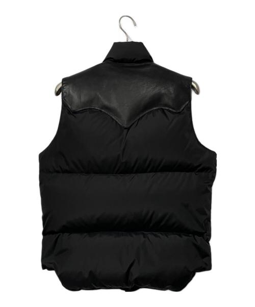 RockyMountainFeatherBed（ロッキーマウンテンフェザーベッド）RockyMountainFeatherBed (ロッキーマウンテンフェザーベッド) ダウンベスト ブラック サイズ:40の古着・服飾アイテム