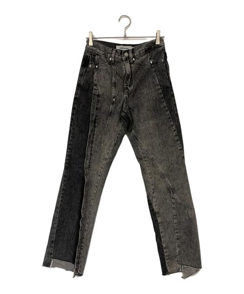 BLIND NO PLAN（ブラインドノープラン）BLIND NO PLAN (ブラインドノープラン) デニムパンツ ブラック サイズ:XSの古着・服飾アイテム