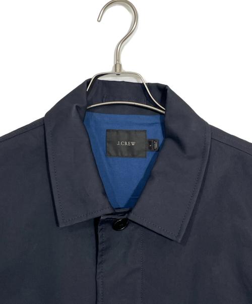 J.CREW（ジェイクルー）J.CREW (ジェイクルー) ステンカラーコート ネイビー サイズ:Lの古着・服飾アイテム