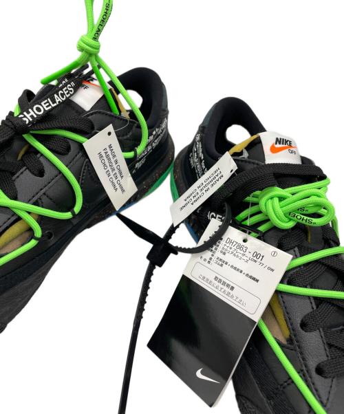 NIKE（ナイキ）NIKE (ナイキ) OFFWHITE (オフホワイト) スニーカー ブラック サイズ:27.5cmの古着・服飾アイテム