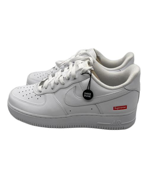 NIKE（ナイキ）NIKE (ナイキ) SUPREME (シュプリーム) スニーカー ホワイト サイズ:27.5の古着・服飾アイテム