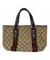 GUCCI (グッチ) ハンドバッグ ブラウン：30000円