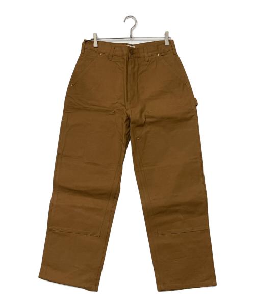 HOUSTON（ヒューストン）HOUSTON (ヒューストン) パンツ ブラウン サイズ:Sの古着・服飾アイテム
