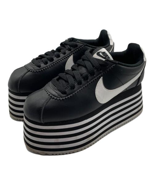 NIKE（ナイキ）NIKE (ナイキ) COMME des GARCONS (コムデギャルソン) スニーカー ブラック サイズ:22の古着・服飾アイテム