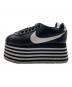 NIKE (ナイキ) COMME des GARCONS (コムデギャルソン) スニーカー ブラック サイズ:22：35000円