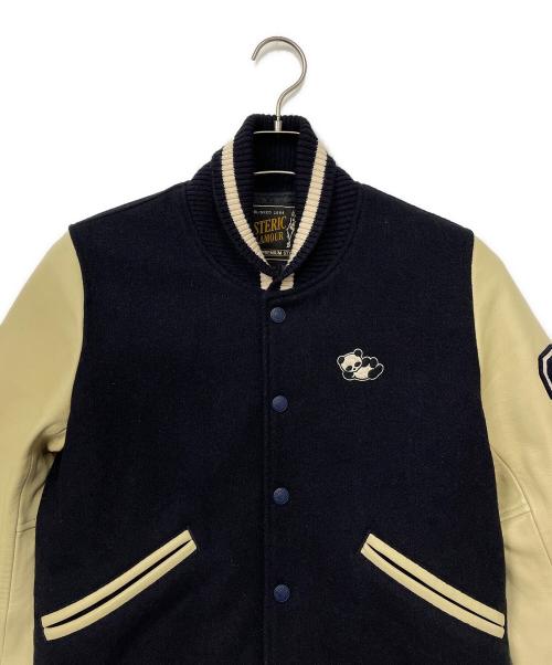 Hysteric Glamour（ヒステリックグラマー）Hysteric Glamour (ヒステリックグラマー) スタジャン ネイビー サイズ:Mの古着・服飾アイテム