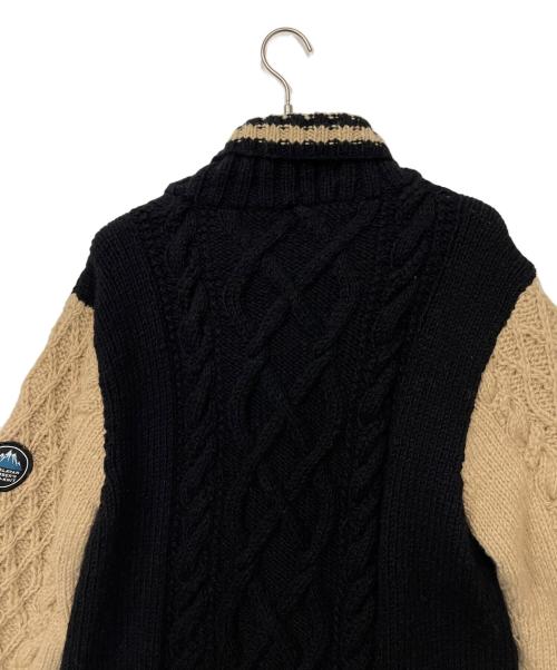 CAMBIO（カンビオ）CAMBIO (カンビオ)  himalayan climber's hand-knit ニットカーディガン サイズ:Lの古着・服飾アイテム