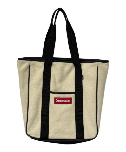 SUPREME（シュプリーム）SUPREME (シュプリーム) POLARTEC (ポーラテック) ポーラテックトートバッグ ホワイトの古着・服飾アイテム