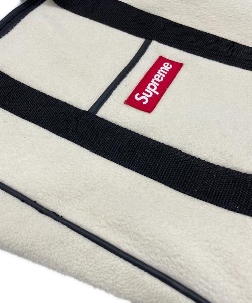 SUPREME（シュプリーム）SUPREME (シュプリーム) POLARTEC (ポーラテック) ポーラテックトートバッグ ホワイトの古着・服飾アイテム
