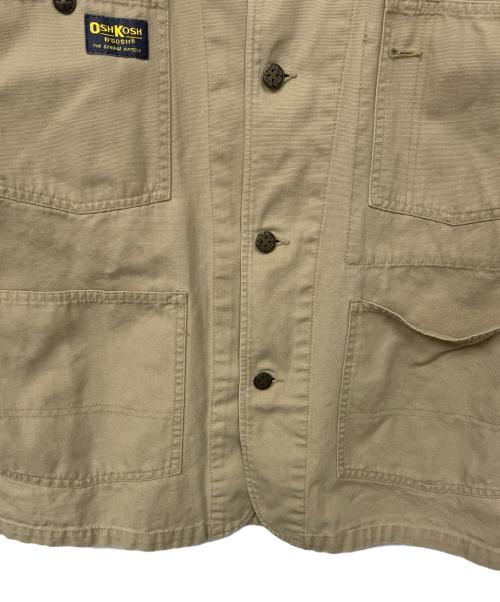 OSH KOSH（オシュコシュ）OSH KOSH (オシュコシュ) カバーオール カーキ サイズ:42の古着・服飾アイテム