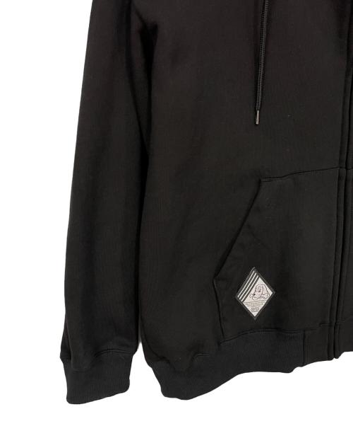 GALFY CRUTCH BRAND（ガルフィークラッチブランド）GALFY CRUTCH BRAND (ガルフィークラッチブランド) ジップパーカー ブラック サイズ:XLの古着・服飾アイテム