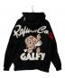 GALFY CRUTCH BRAND (ガルフィークラッチブランド) ジップパーカー ブラック サイズ:XL：5000円