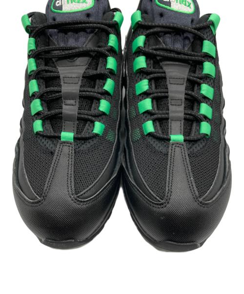 NIKE（ナイキ）NIKE (ナイキ) ローカットスニーカー ブラック×グリーン サイズ:27.5の古着・服飾アイテム