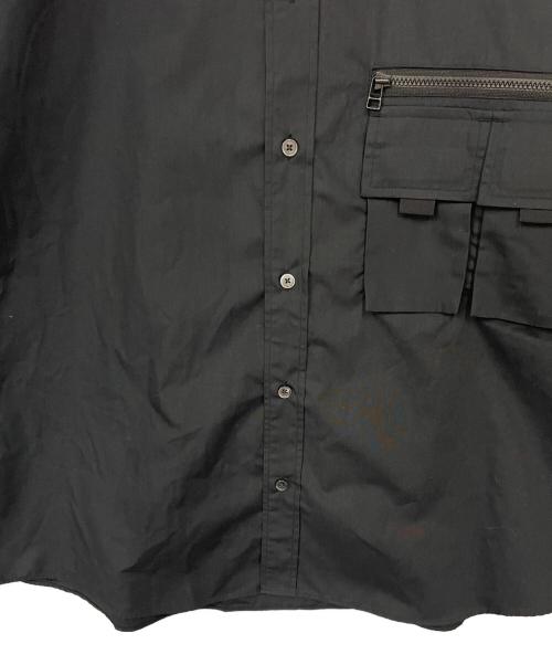 uniform experiment（ユニフォームエクスペリメント）uniform experiment (ユニフォームエクスペリメント) 長袖シャツ ブラック サイズ:4の古着・服飾アイテム