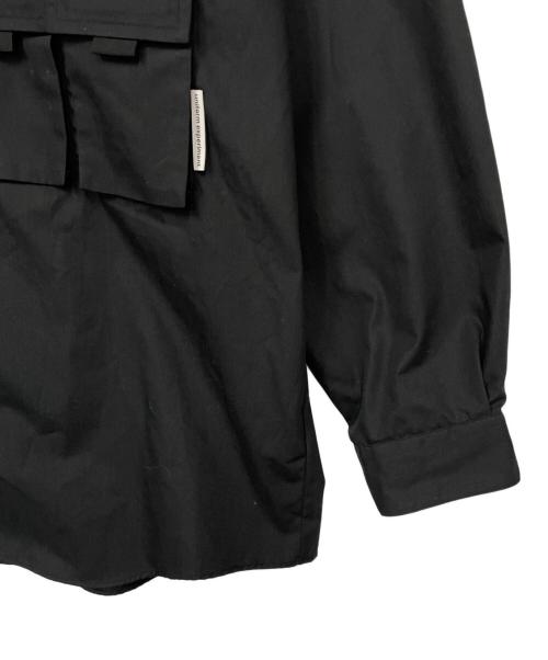 uniform experiment（ユニフォームエクスペリメント）uniform experiment (ユニフォームエクスペリメント) 長袖シャツ ブラック サイズ:4の古着・服飾アイテム