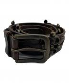 DSQUARED2ディースクエアード）の古着「レザーベルト」