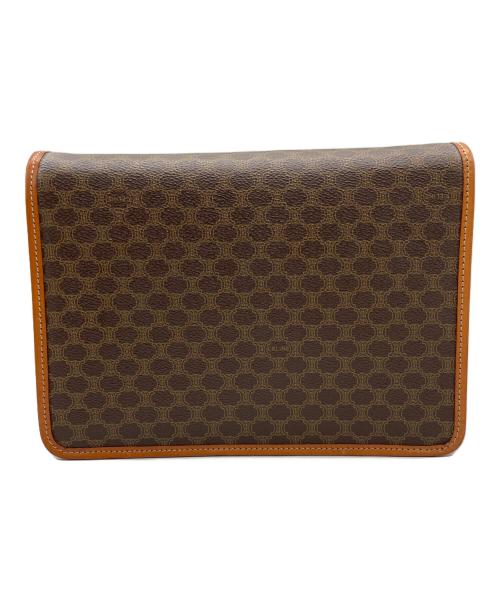 CELINE（セリーヌ）CELINE (セリーヌ) クラッチバッグ ブラウンの古着・服飾アイテム