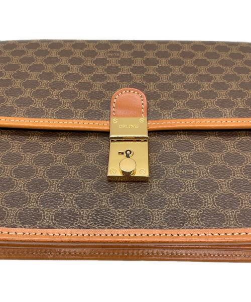 CELINE（セリーヌ）CELINE (セリーヌ) クラッチバッグ ブラウンの古着・服飾アイテム