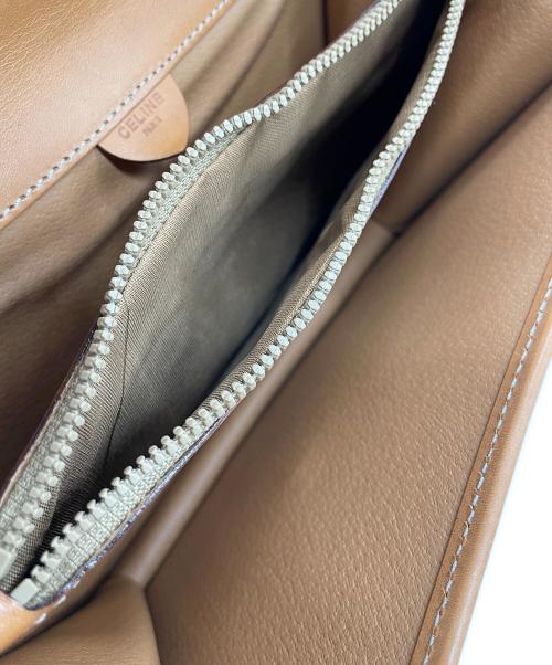 CELINE（セリーヌ）CELINE (セリーヌ) クラッチバッグ ブラウンの古着・服飾アイテム