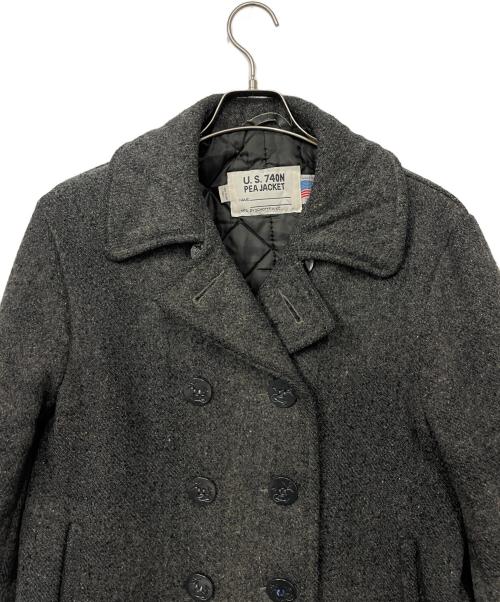 Schott（ショット）Schott (ショット) Pコート グレー サイズ:36の古着・服飾アイテム