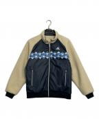 adidasアディダス）の古着「リバーシブルジャケット」｜アイボリー×ネイビー