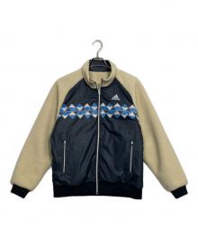 adidas（アディダス）の古着「リバーシブルジャケット」｜アイボリー×ネイビー