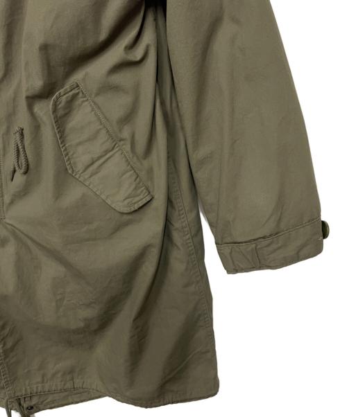 HOUSTON（ヒューストン）HOUSTON (ヒューストン) ライナー付モッズコート オリーブ サイズ:XXSの古着・服飾アイテム