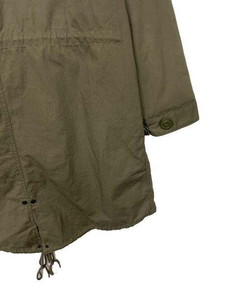 HOUSTON（ヒューストン）HOUSTON (ヒューストン) ライナー付モッズコート オリーブ サイズ:XXSの古着・服飾アイテム