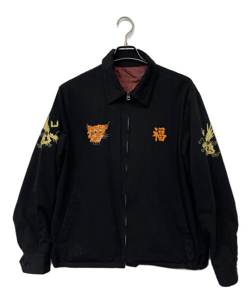 waiper（ワイパー）waiper (ワイパー) SOUVENIR VIETNAM JACKET ブラック サイズ:Mの古着・服飾アイテム