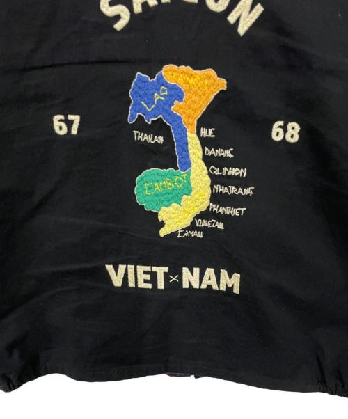 waiper（ワイパー）waiper (ワイパー) SOUVENIR VIETNAM JACKET ブラック サイズ:Mの古着・服飾アイテム