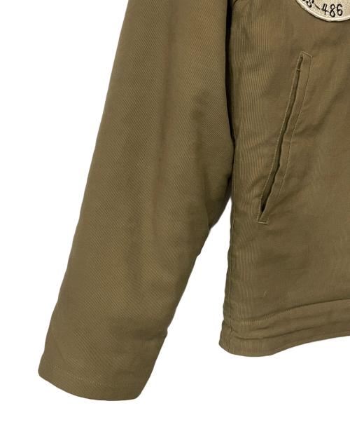 NAVY DEPARTMENT（ネイビーデパートメント）NAVY DEPARTMENT (ネイビーデパートメント) デッキジャケット オリーブ サイズ:Lの古着・服飾アイテム