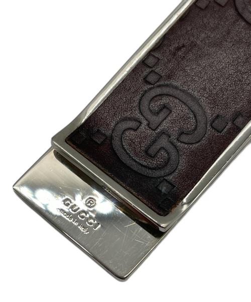 GUCCI（グッチ）GUCCI (グッチ) マネークリップ ブラックの古着・服飾アイテム