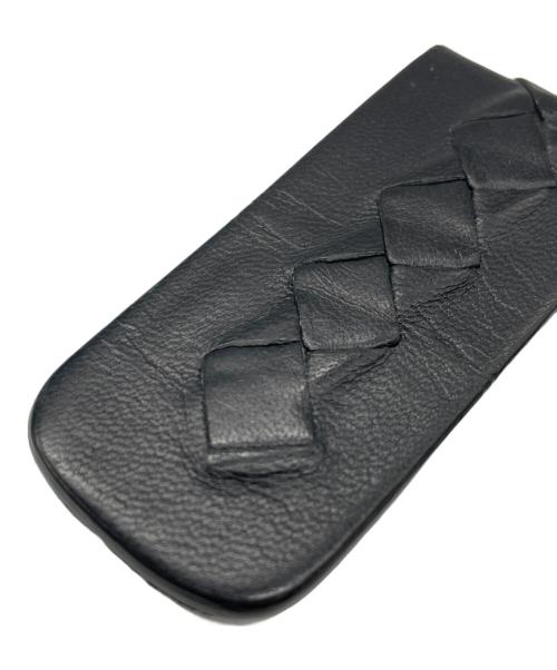 BOTTEGA VENETA（ボッテガベネタ）BOTTEGA VENETA (ボッテガベネタ) マネークリップ ブラックの古着・服飾アイテム