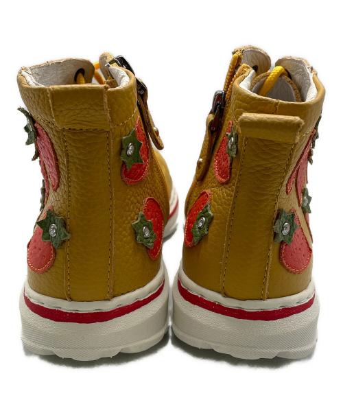 estacion（エスタシオ）estacion (エスタシオ) スニーカーブーツ キャメル×レッド サイズ:Lの古着・服飾アイテム
