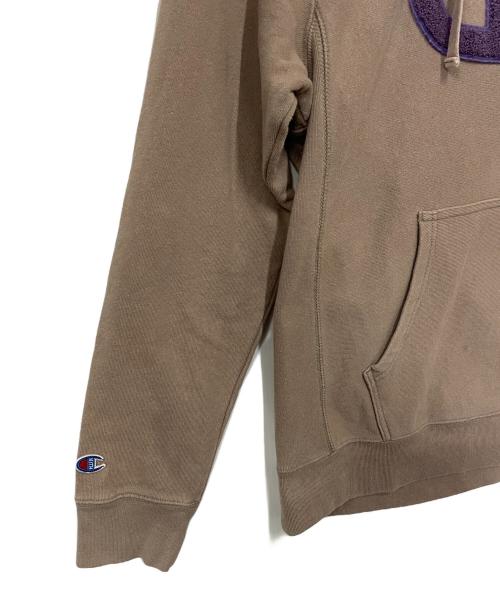 Champion（チャンピオン）Champion (チャンピオン) KITH (キス) パーカー カーキ サイズ:Lの古着・服飾アイテム