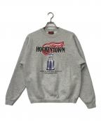 HOCKEYTOWNホッケータウン）の古着「スウェット」｜ライトグレー