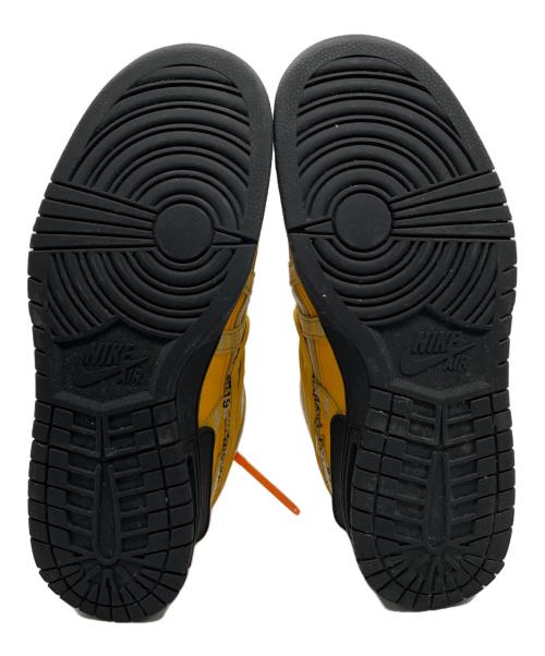 NIKE（ナイキ）NIKE (ナイキ) OFFWHITE (オフホワイト) スニーカー イエロー サイズ:28.5の古着・服飾アイテム