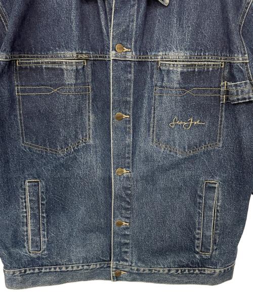 SEAN JOHN（ショーンジョン）SEAN JOHN (ショーンジョン) デニムジャケット ブルー サイズ:XLの古着・服飾アイテム