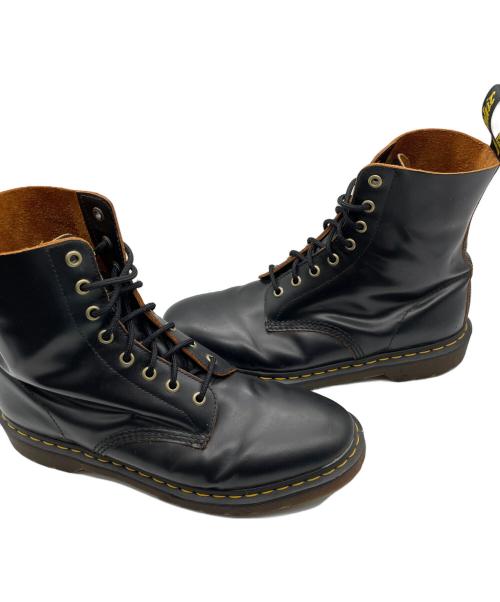 Dr.Martens（ドクターマーチン）Dr.Martens (ドクターマーチン) 8ホールブーツ ブラック サイズ:UK9の古着・服飾アイテム