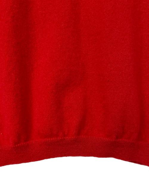 BALLANTYNE（バランタイン）BALLANTYNE (バランタイン) カシミヤカーディガン レッド サイズ:不明の古着・服飾アイテム