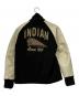 INDIAN MOTORCYCLE (インディアンモーターサイクル) スタジャン ブラック×アイボリー サイズ:L：17000円