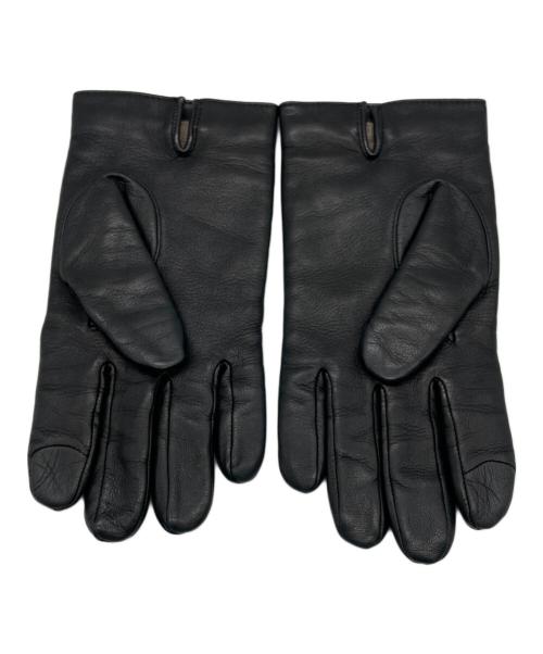 COACH（コーチ）COACH (コーチ) レザーグローブ ブラックの古着・服飾アイテム