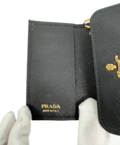 PRADA（プラダ）PRADA (プラダ) 4連キーケース ブラックの古着・服飾アイテム
