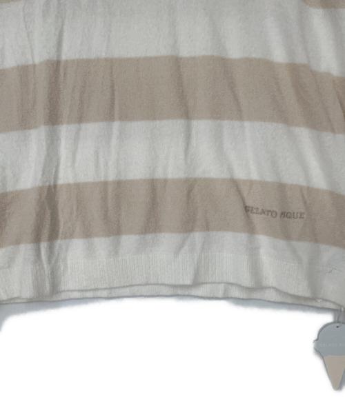 gelato pique（ジェラートピケ）gelato pique (ジェラートピケ) ルームウェア ホワイト×ピンク サイズ:F 未使用品の古着・服飾アイテム