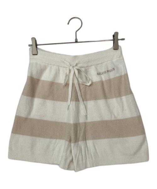 gelato pique（ジェラートピケ）gelato pique (ジェラートピケ) ルームウェア ホワイト×ピンク サイズ:F 未使用品の古着・服飾アイテム