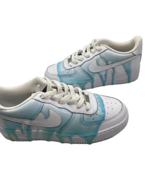 NIKE（ナイキ）NIKE (ナイキ) スニーカー ホワイト×ブルー サイズ:7Yの古着・服飾アイテム