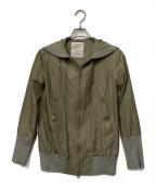 Y'sワイズ）の古着「フーデッドブルゾン」｜カーキ