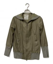 Y's（ワイズ）の古着「フーデッドブルゾン」｜カーキ