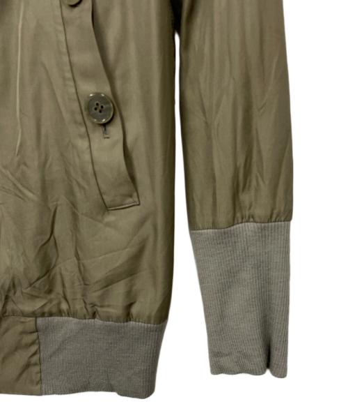 Y's（ワイズ）Y's (ワイズ) フーデッドブルゾン カーキ サイズ:3の古着・服飾アイテム