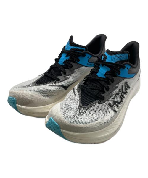 HOKA（ホカ）HOKA (ホカ) ランニングシューズ ホワイト サイズ:25.5の古着・服飾アイテム
